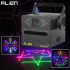 ALIEN 500 МВт RGB SD-карта DMX проектор освещения диско DJ вечерние ринка свадьба клуб бар профессиональный эффект