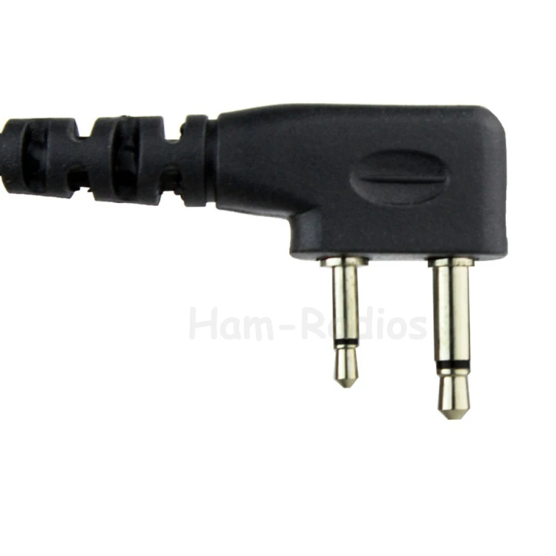 2 Pin VOX PTT MIC Sponge Earpiece Folding Headset for ICOM Radio IC-F3 IC-F4 IC-F24 IC-F11 IC-F21 IC-F21S IC-F22 IC-F22S