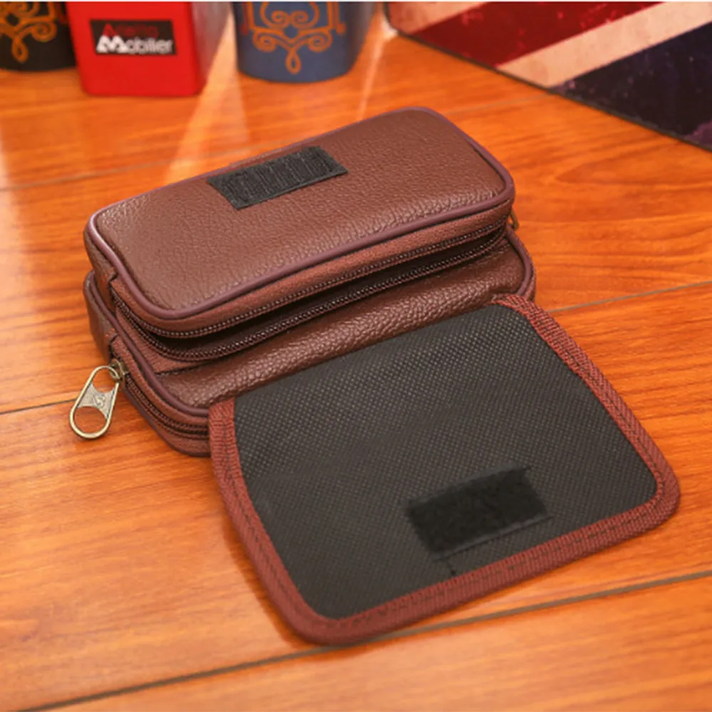 Поясная Сумка мужская модная кожаная сумка на молнии поясная bolsa cintura fanny pack s для wo
