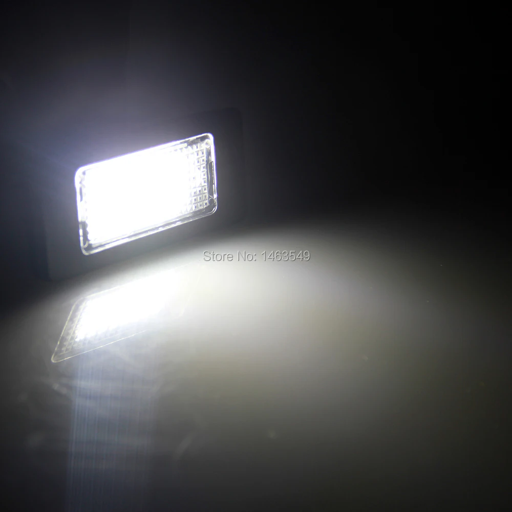 Автомобильные светодиодные лампы Canbus безотказные для номерного знака 24 SMD BMW E39 E80