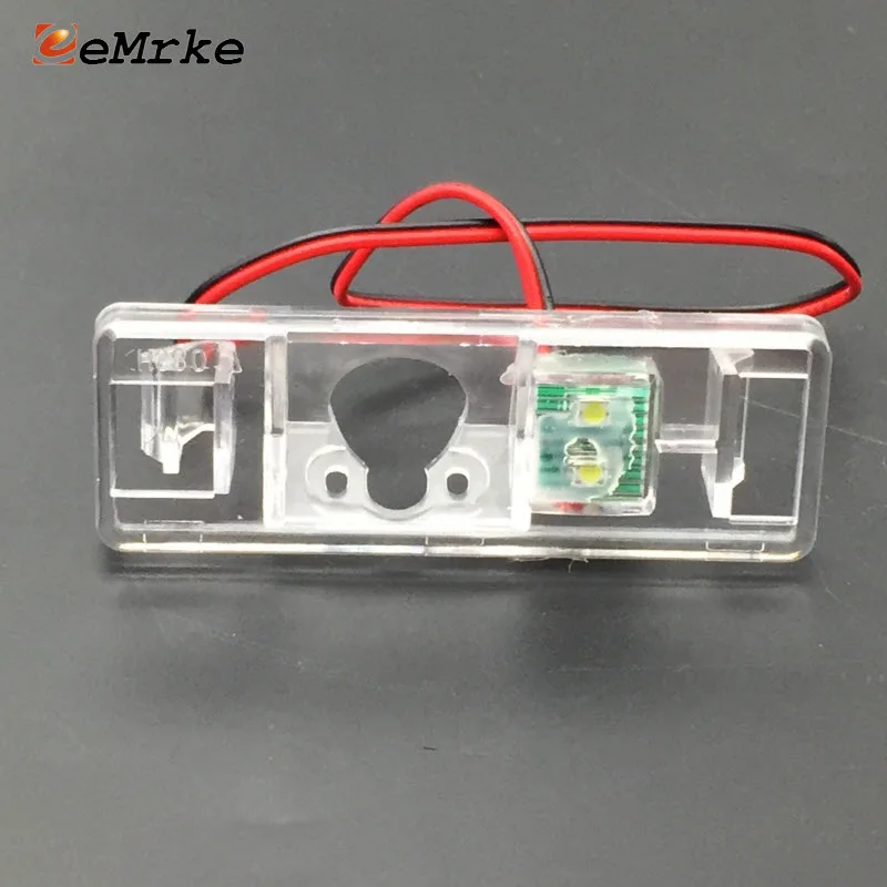 EEMRKE DIY Автомобильная задняя камера кронштейн подсветка номерного знака корпус