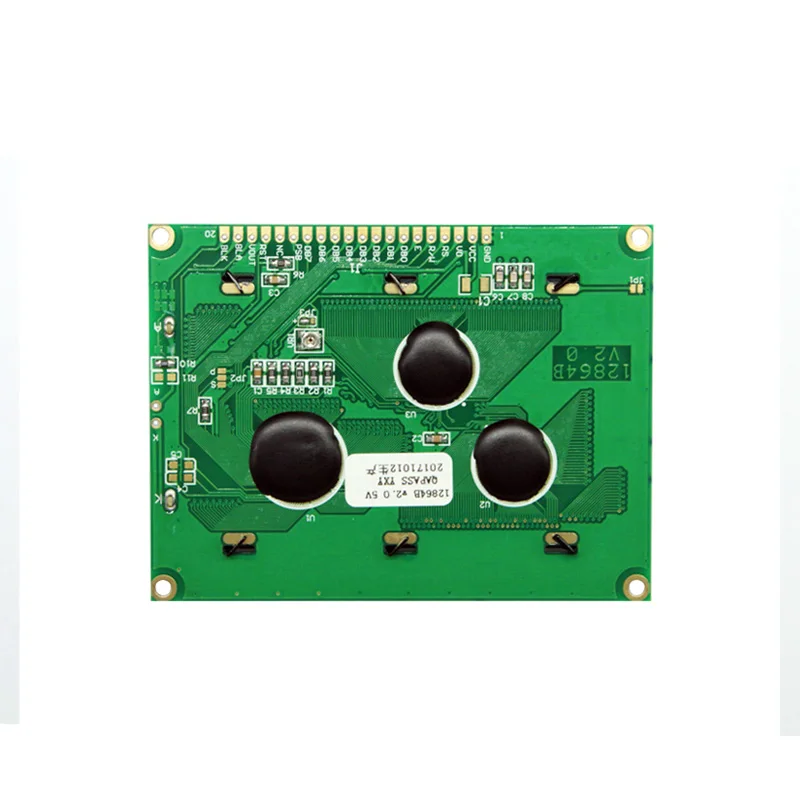 Модули ЖК дисплея Glyduino 12864B синий экран с подсветкой 5 в ST7920 12864 lib дисплей