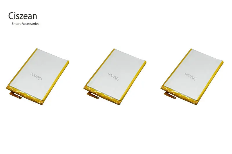 Ciszean 3x Новый 3 8 V 4000 мА/ч P8000 мобильный умный запасная батарея для сотового телефона