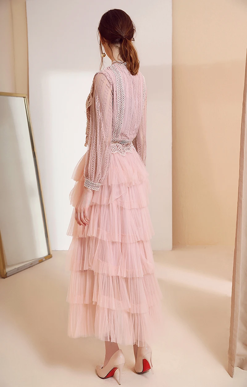 Роскошные модные женские винтажные комплекты из двух предметов кружевные