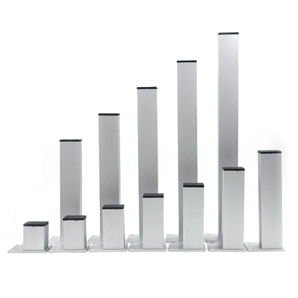 4 шт. 15 см Алюминий кабинет Средства ухода за кожей стоп стол на металлической