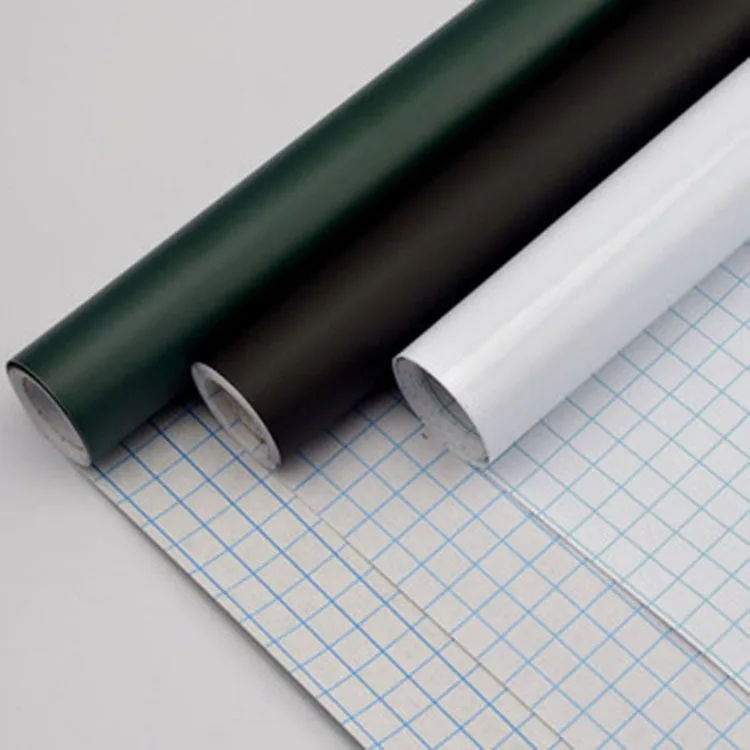 45*200 Thickening blackboard stickers green and white graffiti wall membrane teaching children Filofax film |