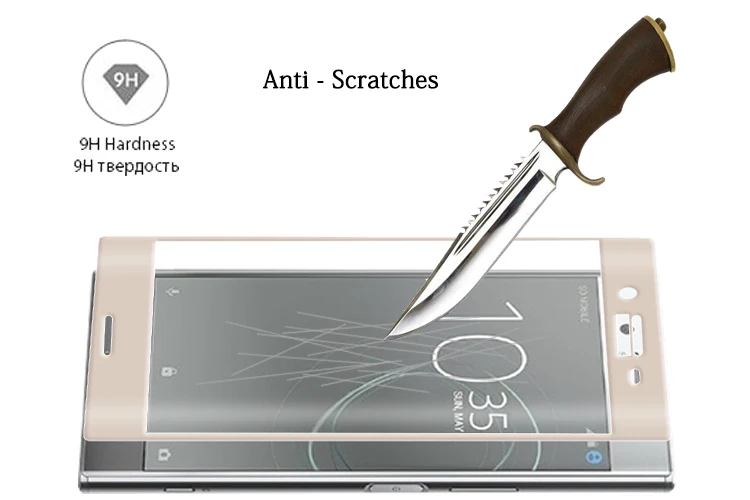 Arc edge стеклянная пленка для Sony Xperia XZ Премиум 3D изогнутая XZP E5563 G8142 полное покрытие