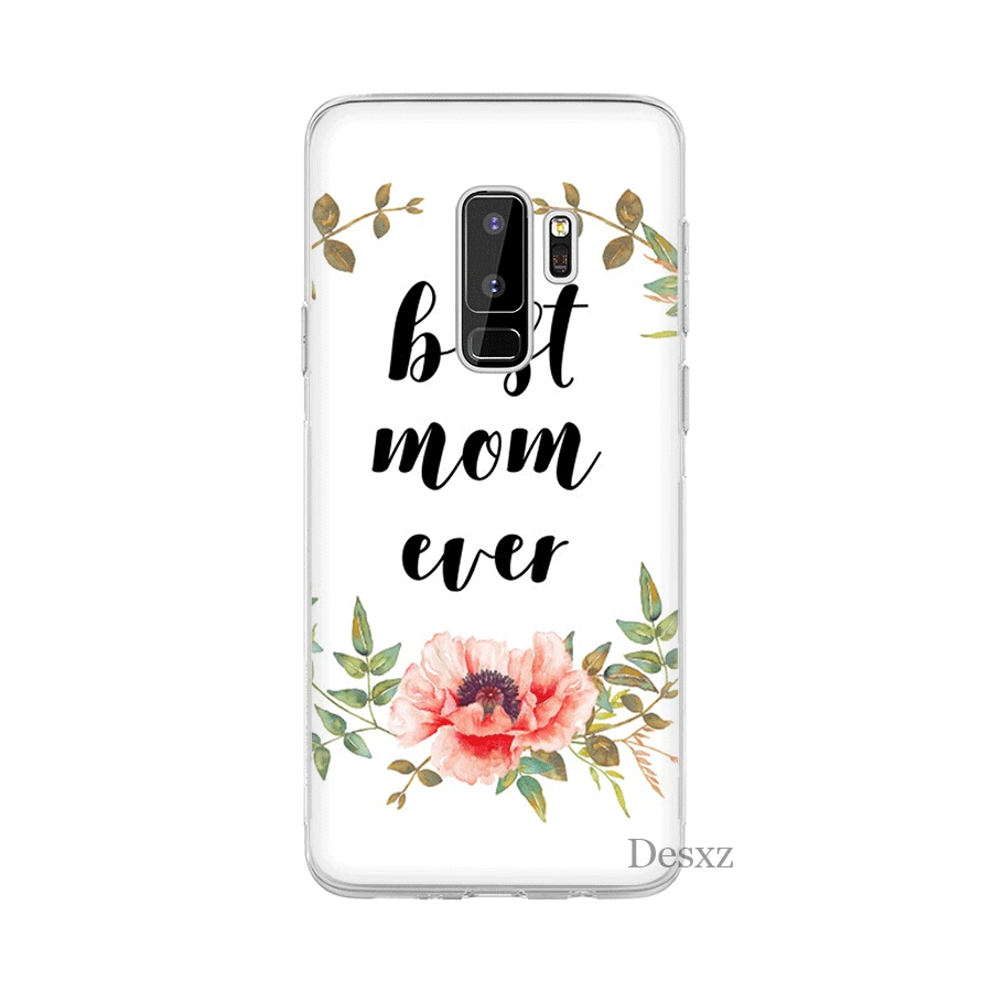 Чехол для телефона My Best Mom чехол Samsung Galaxy S3 S4 S5 S6 S7 S8 S9 Edge Plus Note 8 9 | Мобильные
