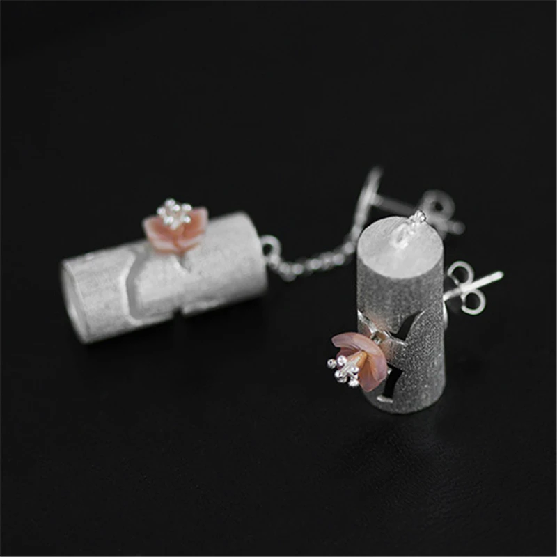 Lotus Fun Настоящее серебро 925 проба натуральные оригинальные ювелирные изделия