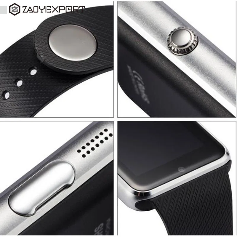Zaoyiexport Bluetooth Smart часы GT08 Reloj inteligente Поддержка sim-карты Камера для IOS Android Xiaomi Huawei PK