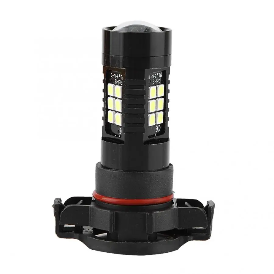 DC 12-28V H16 белая противотуманная лампа 21W 3030 SMD СВЕТОДИОДНЫЙ Автомобильный передний противотуманный фонарь дальнего света Лампа