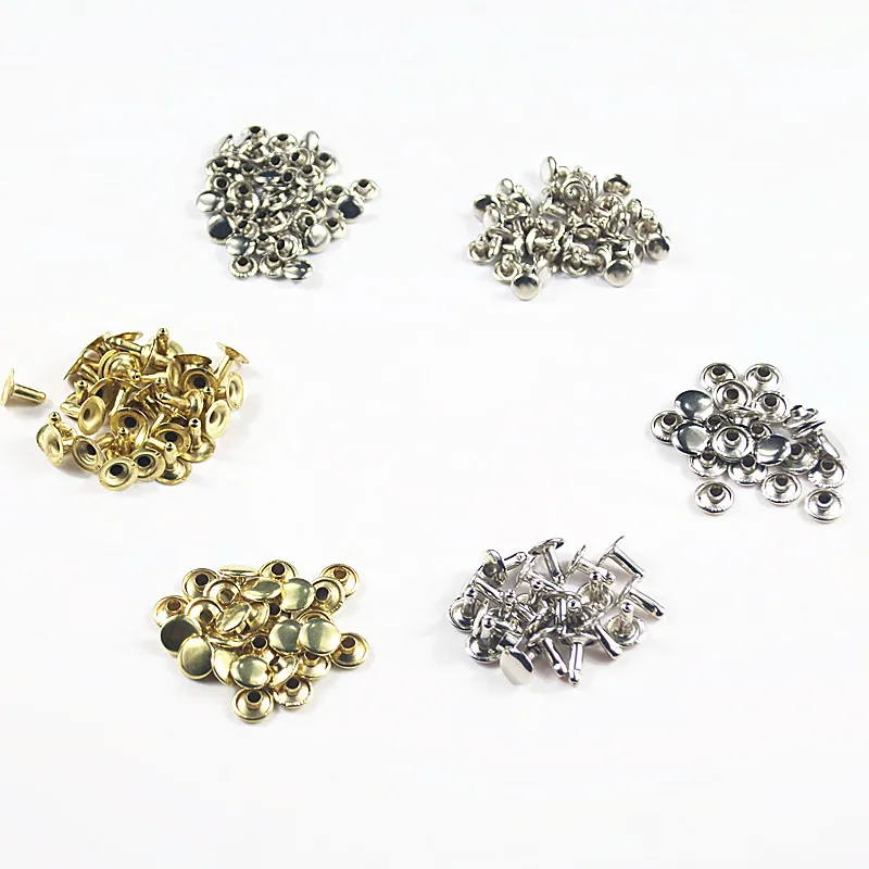 Металлические декоративные кожаные заклепки 7 мм 9 50 комплектов шпильки сделай