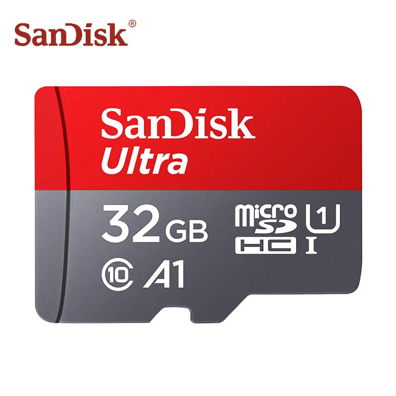SanDisk карта памяти Micro SD класс 10 128 ГБ 32 64 16 ГБ|Карты памяти| | - Фото №1