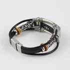 Сменный кожаный ремешок для фитнес-браслета