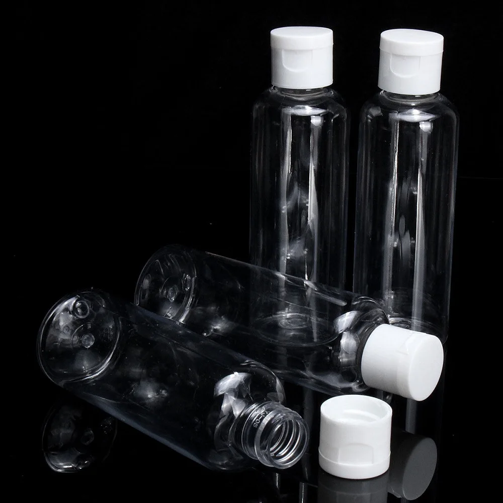 Прозрачный пустой чехол для домашних животных 100 мл дорожный лосьон жидкий