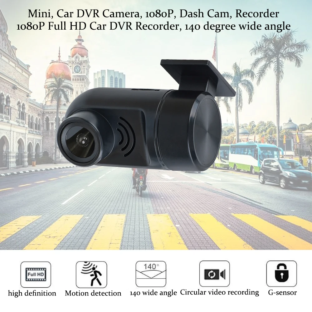 Автомобильный видеорегистратор для вождения Android DVD GPS плеера 1080P USB ночная версия
