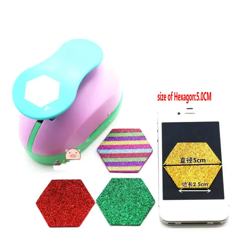 "-3" шестиугольник ремесло Дырокол эва Дырокол дети геометрические foam paper maker Скрапбукинг Дырокол тиснение устройство резак
