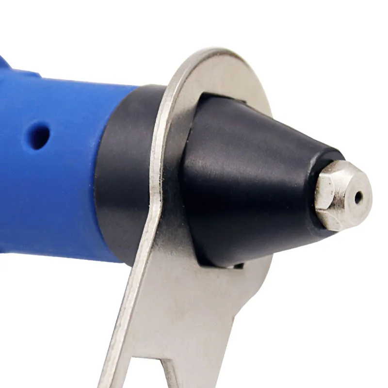 black blue electric rivet nut gun riveting tool cordless riveting drill adaptor insert nut tool riveting drill adapter free global shipping