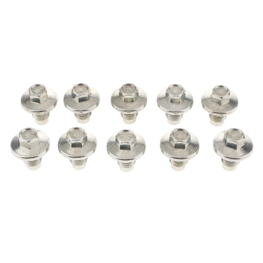 10x дренажная заглушка для кастрюли моторного масла и резиновая прокладка Chrysler Dodge