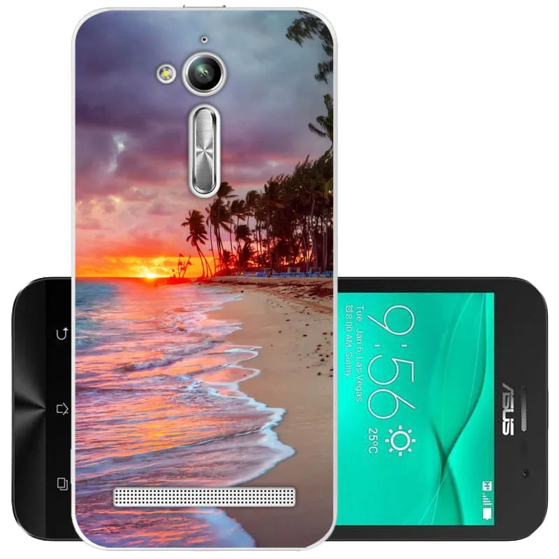 Чехол CaseRiver TPU 5," для Asus Zenfone Go ZB500KL, мягкий силиконовый чехол с милым рисунком, чехол для Asus Zenfone Go - Цвет: ASRLFU