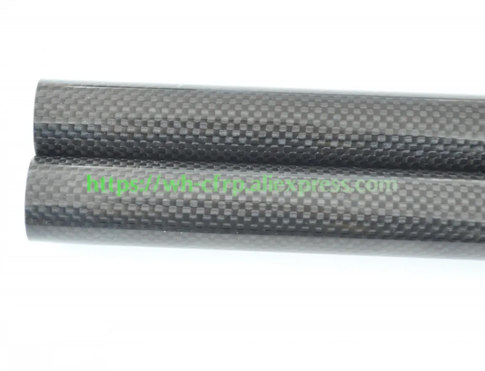 OD 60mm X ID 56mm X 57mm x Length 500mm Carbon Fiber Tube (Roll Wrapped), with 100% full carbon 60*56 enlarge