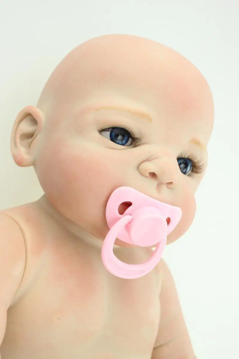 Около 58 см силиконовые куклы для новорожденных реалистичные детские игрушки