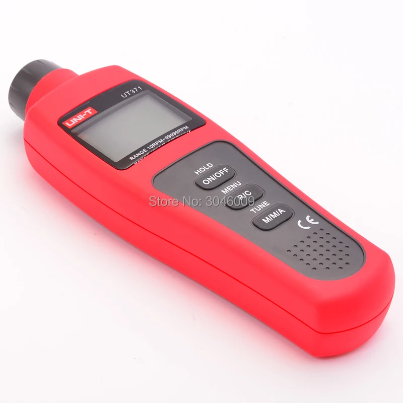 UNI-T UT371 non-contact tachometer photoelectric low voltage display automatic shutdown | Инструменты
