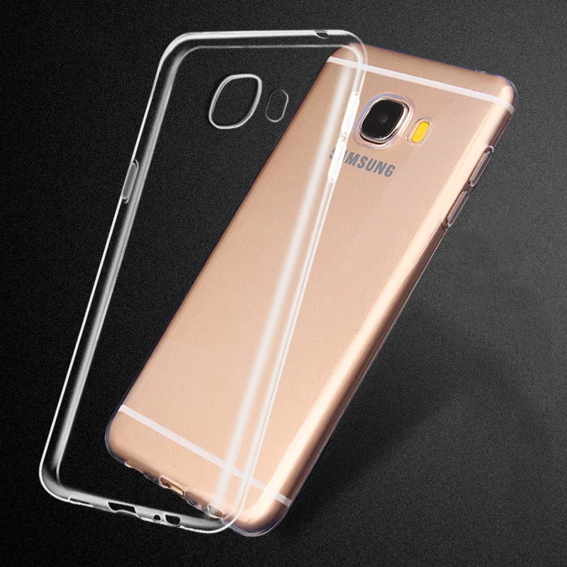 KINBOM ультра тонкий прозрачный чехол для телефона samsung Galaxy C5 C7 C9pro A8 A9 A9pro Мягкие TPU J3