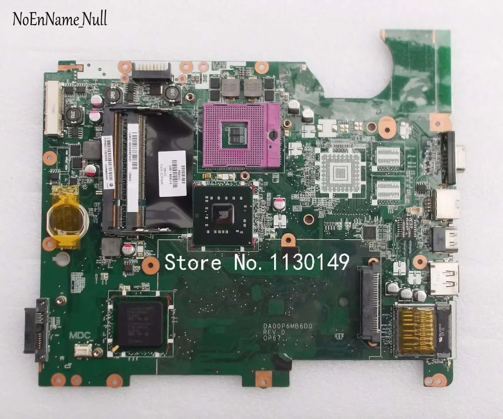 Для hp Compaq CQ61 G61 материнская плата для ноутбука DA00P6MB6D0 материнская плата 517839-001 протестирована хорошо