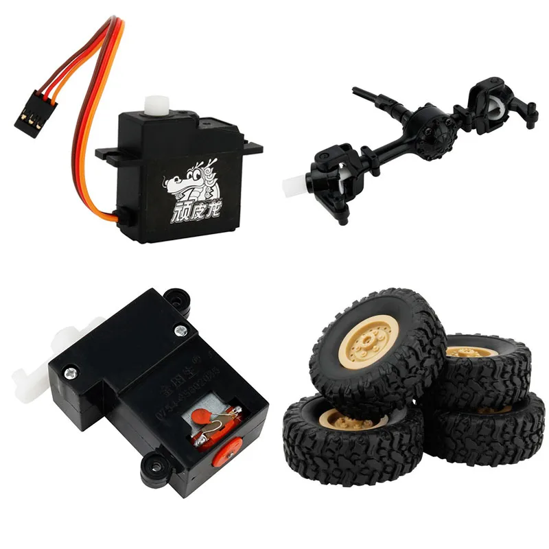 1 шт./компл. для WPL B 1/B 24 Серводвигатель грузовика 1:16 4WD внедорожный RC грузовик