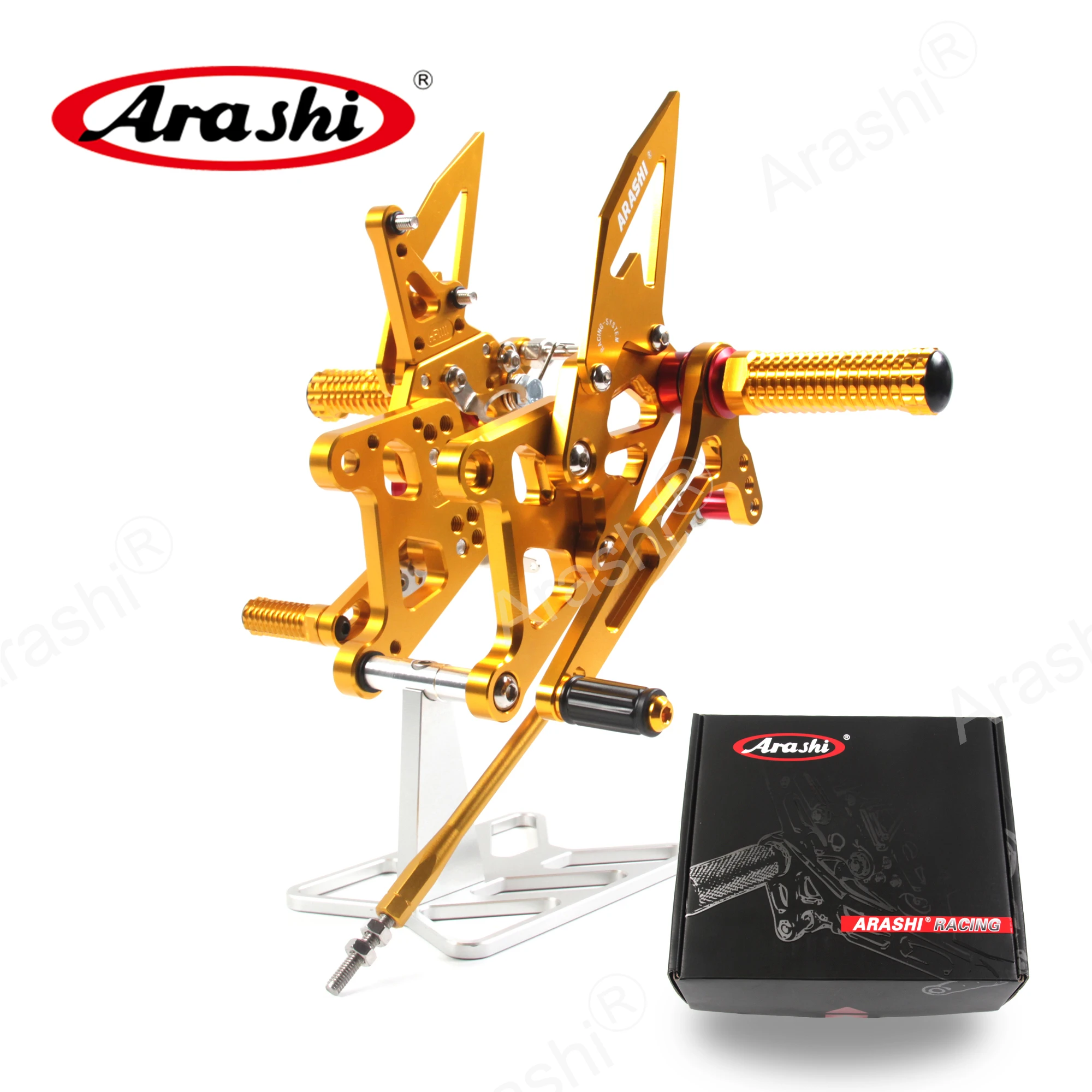 

Регулируемая подножка Arashi для HONDA CB300F / ABS 2015-2021 CNC, CB 300 F 2016 2017 2018 2019 2020, 1 комплект