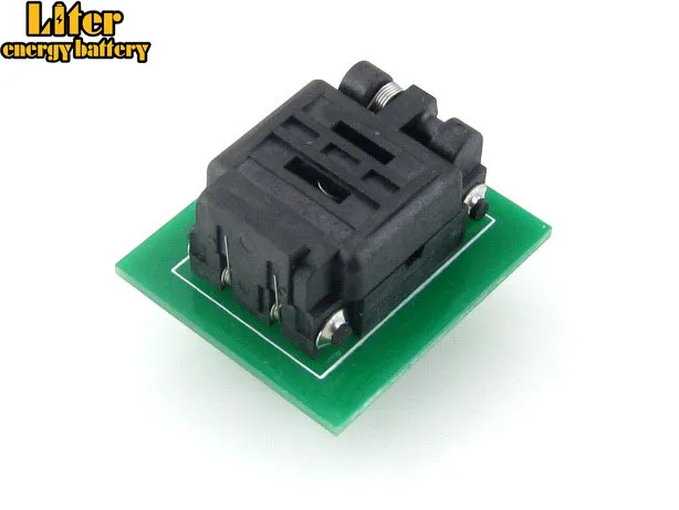 QFN8 TO DIP8 (C) MLP8 MLF8 Plastronics 08TN13A18060 IC тестовый сгорающий разъем программируемый адаптер