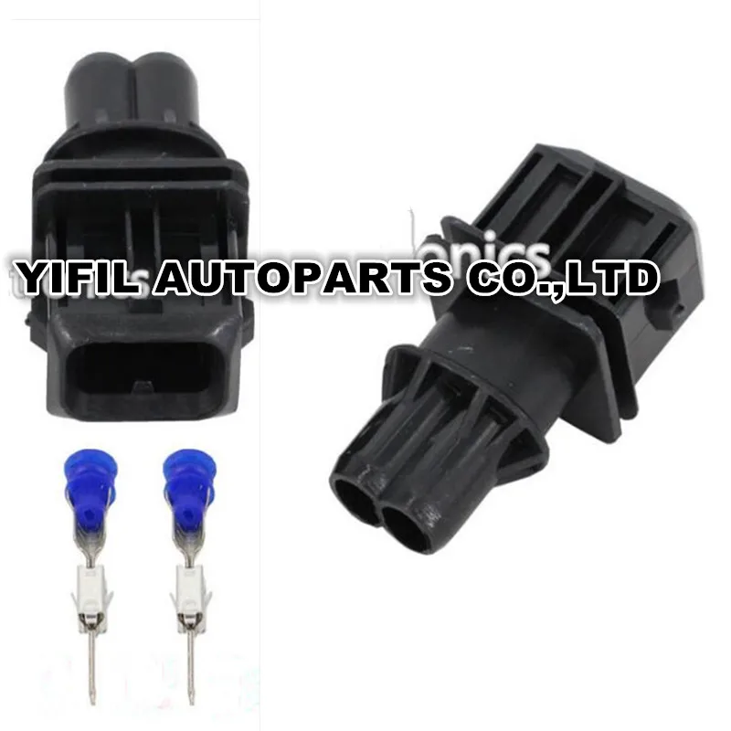 10/20/40/100 шт./лот 2 Pin/Way Male AMP Tyco JPT топливный инжектор EV1 разъем с контактами и