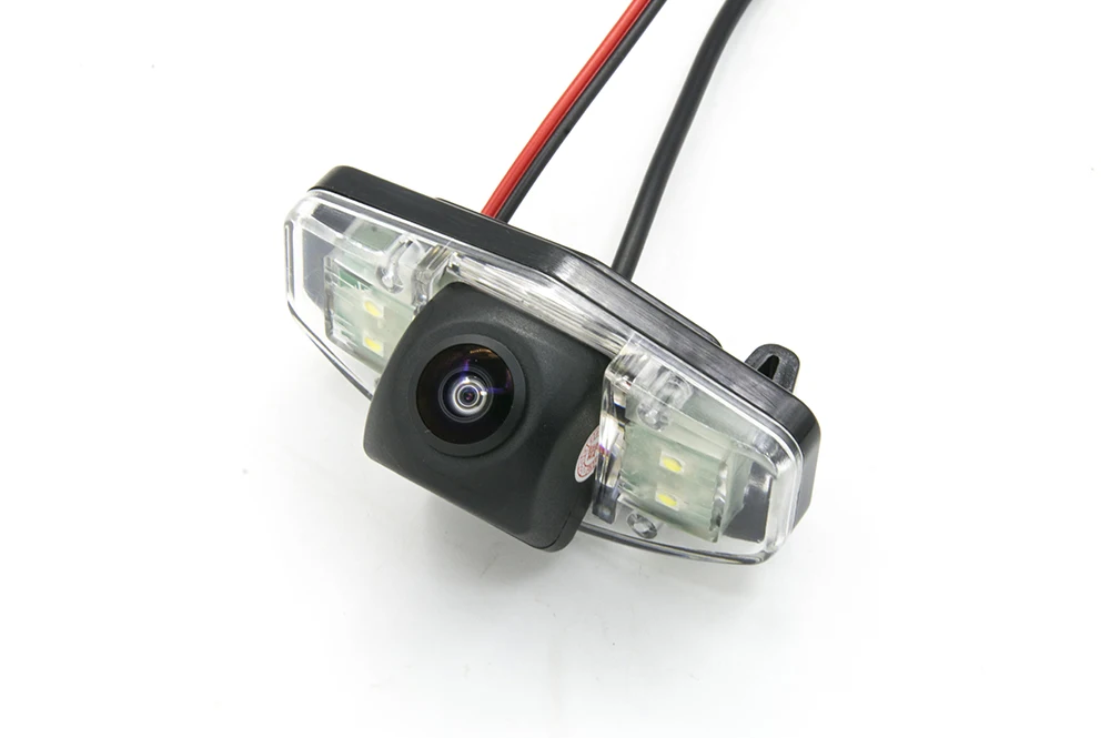 175 градусов Fisheye MCCD 12LED HD камера заднего вида Камера для Honda Accord 2001 2002 2003 2004 2005 2006 2007 2008 2009 2010 автомобильный монитор