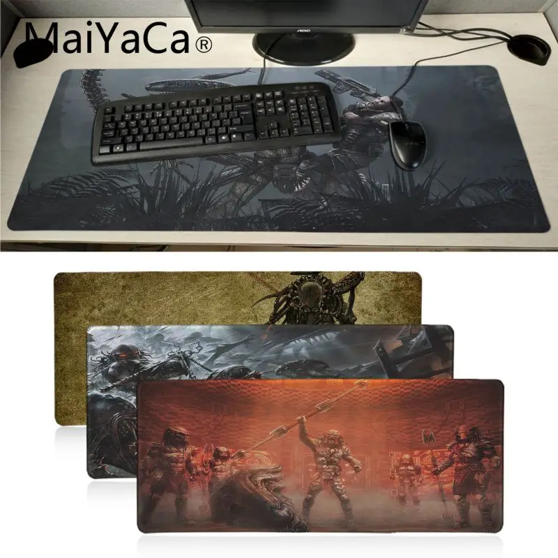 MaiYaCa Alien vs Predator натуральный каучук мыши для геймеров Mause коврик с