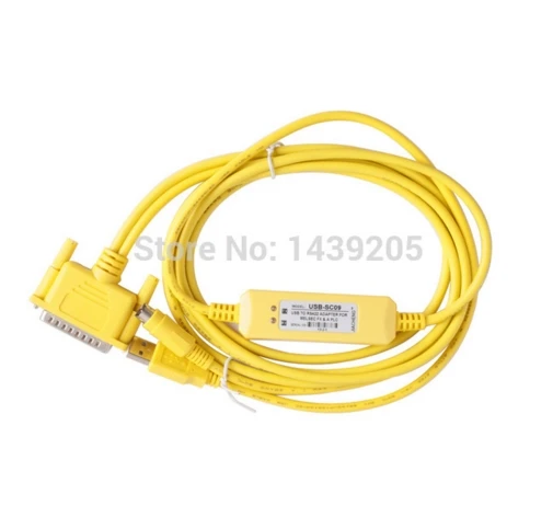Высокое качество 5 шт. USB-SC09 кабель программирования для FX &amp A серии PLC usb sc09