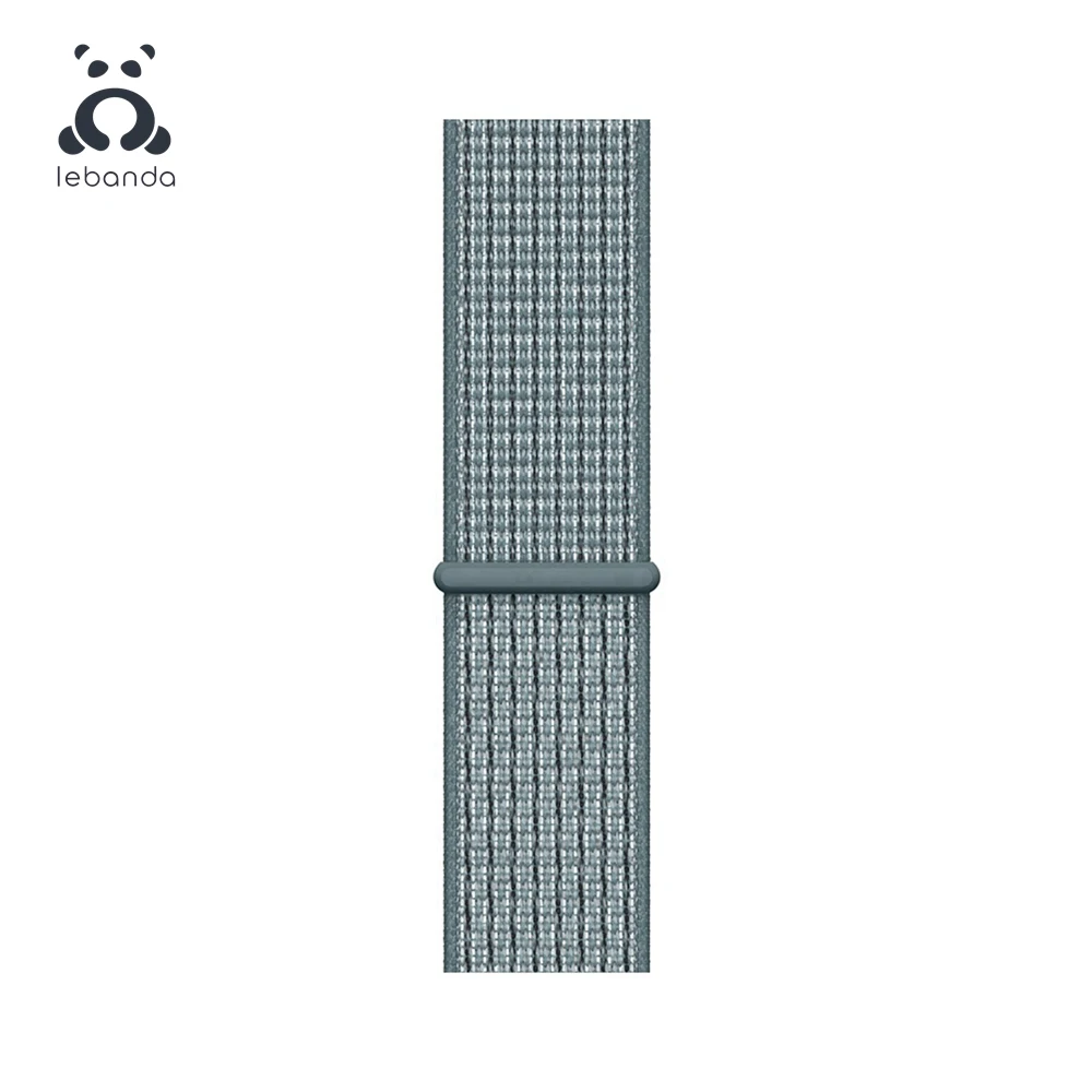 R Celestial Teal Lebanda Sport loop для apple watch 5, 4, 3, 2, 1, ремешок для iwatch 38, 40, 42, 44 мм, тканый нейлоновый ремешок, Аляска, синий - Цвет ремешка: R Celestial Teal