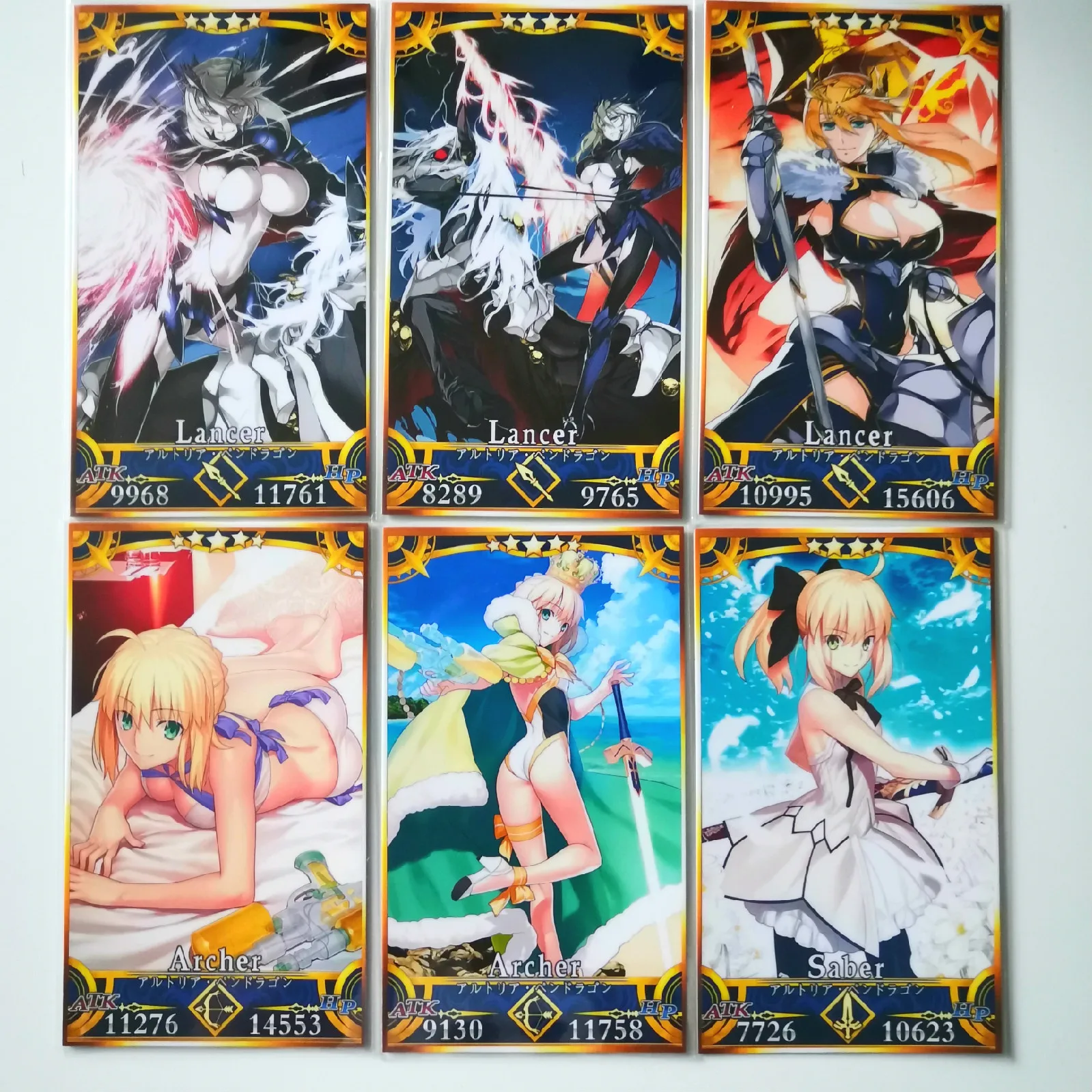42 шт./компл. Fate Zero игрушки хобби Хобби Коллекционные вещи Коллекция игр аниме-открытки