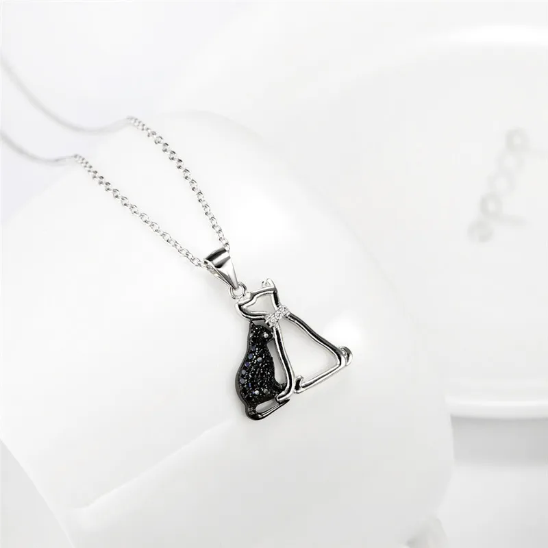 Женское ожерелье из серебра 925 пробы с фианитом|pendants for women|fashion necklacenecklace fashion |