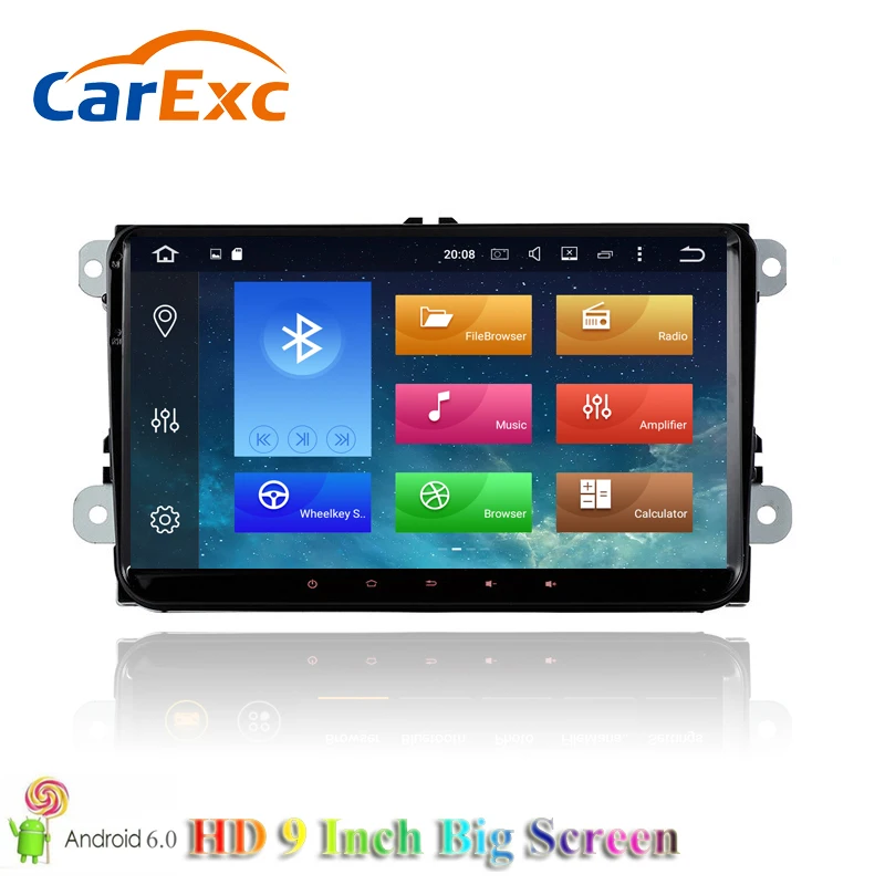 Автомагнитола для Skoda Fabia octavia Superb Yeti Seat Leon Toledo Altea Rapid Roomster AMAROK golf 6 tiguan polo Android 9 0|car