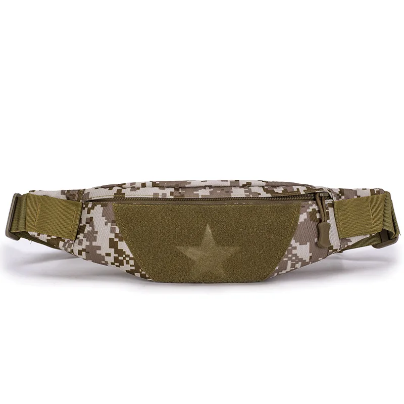 Tactical waist Bag Waterproof Army Waist Pack Outdoor Military Mochila Militar Camo For Travelling hicking | Спорт и развлечения
