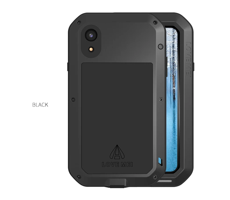 

LOVE MEI POWERFUL case For iphone X XS 11 Pro Max XR phone case for iphone 8 6 6s 7 Plus Waterproof Aluminum phone case