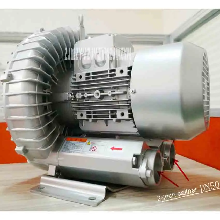 

New Arrival RT-H714BS High Pressure Vortex Fan Aerator Blower Suction Pump Vacuum Pump Vortex Blower 4KW 380V 2850r/min 318m3/h
