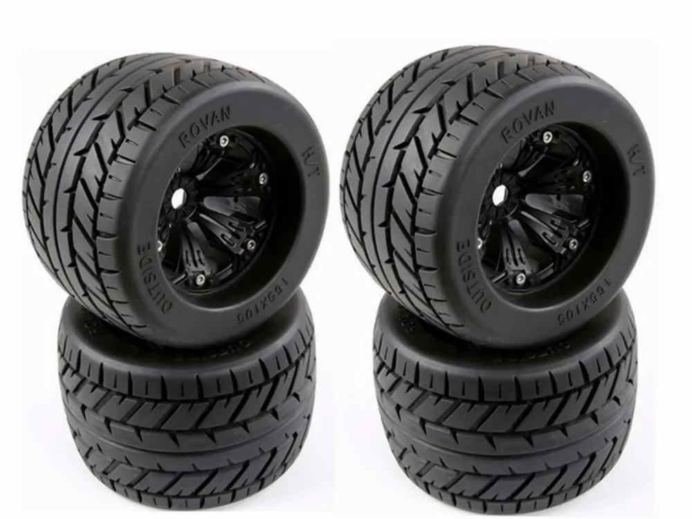 Масштаб 1:8 Truggy Bigfoot шина и колесо RC грузовик TM E5 E63 вершина E Revo NANDA HSP MAXX HPI Savage Flux