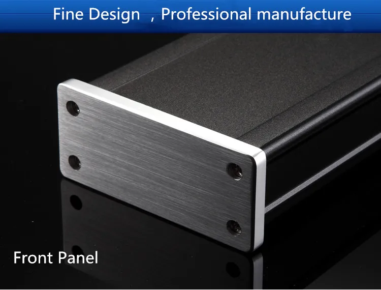 Чехол для усилителя 66 2*27 5*100 мм|diy amp|aluminum amplifier chassisamplifier chassis |
