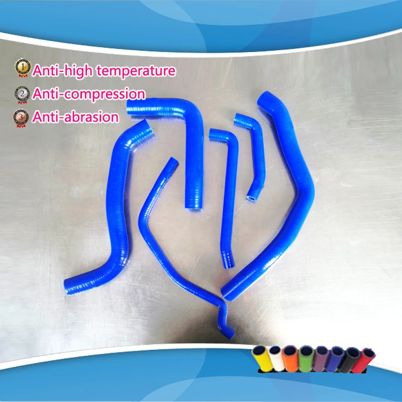 Комплект силиконовых шлангов радиатора мотоцикла для Suzuki GSXR 600/750 K6 06 07|silicone hose|hose