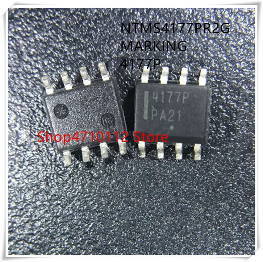 Новинка 10 шт./лот NTMS4177PR2G NTMS4177P маркировка 4177P SOP 8 IC|Аксессуары для батарей| |