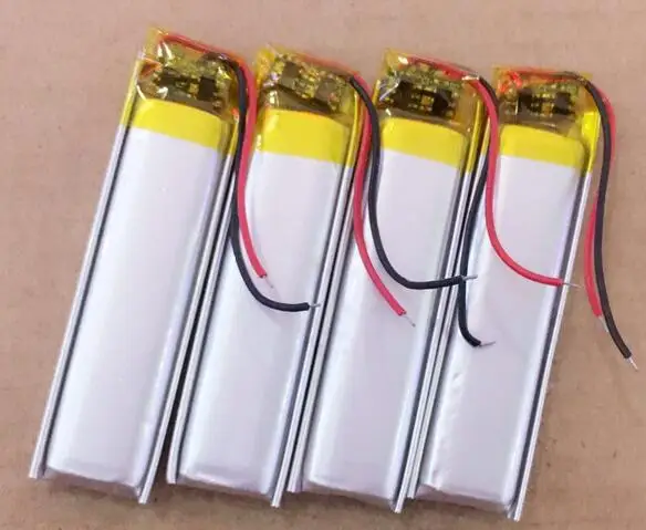 Бесплатная доставка 4 шт./лот 3 7 v 501245 541245 270mAh полимерная литиевая батарея