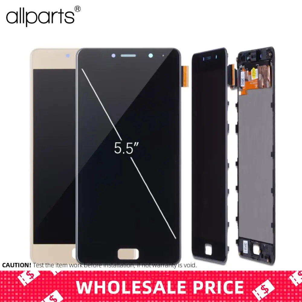 AMOLED Оригинал 5 &quotlcd для Lenovo p2 lcd сенсорный экран с рамкой Vibe дисплей P2c72 P2a42|Экраны