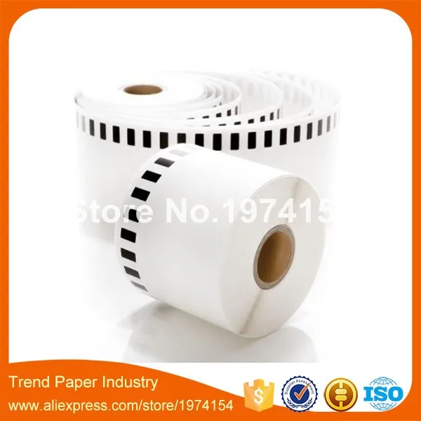 8 х Rolls whosale самая низкая цена Непрерывная Бумага Brother Совместимые Этикетки DK 22205 2205
